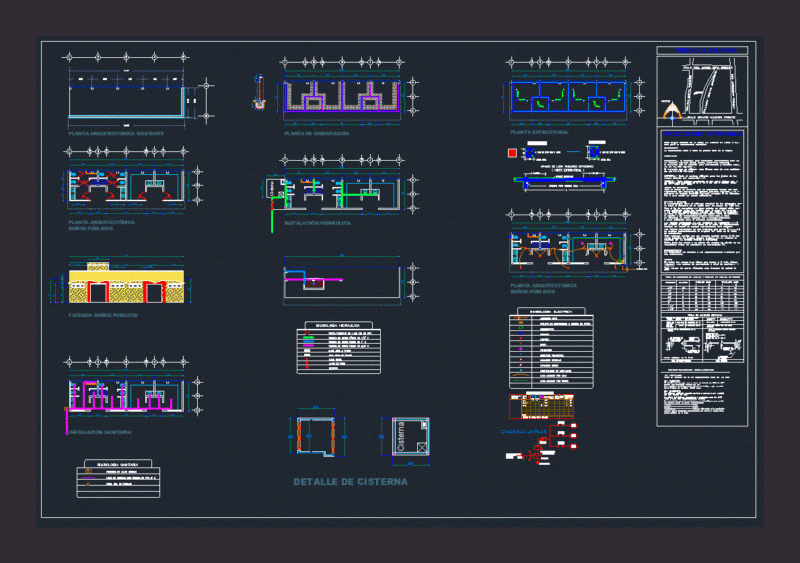 Public Toilets DWG Block for AutoCAD
