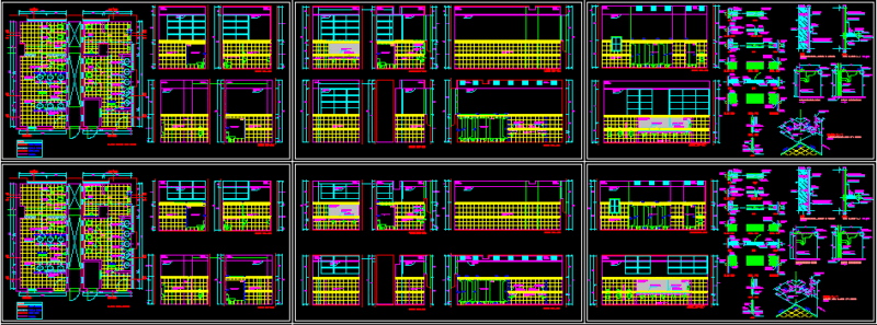 Publish Bathrooms DWG Section for AutoCAD