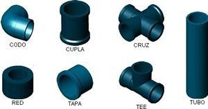 Pvc Peces 3D DWG Model for AutoCAD