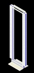 Rack 3D DWG Model for AutoCAD