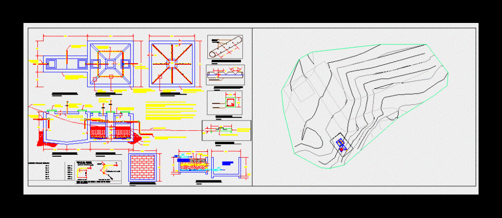 Reciduales Water Treatment DWG Detail for AutoCAD