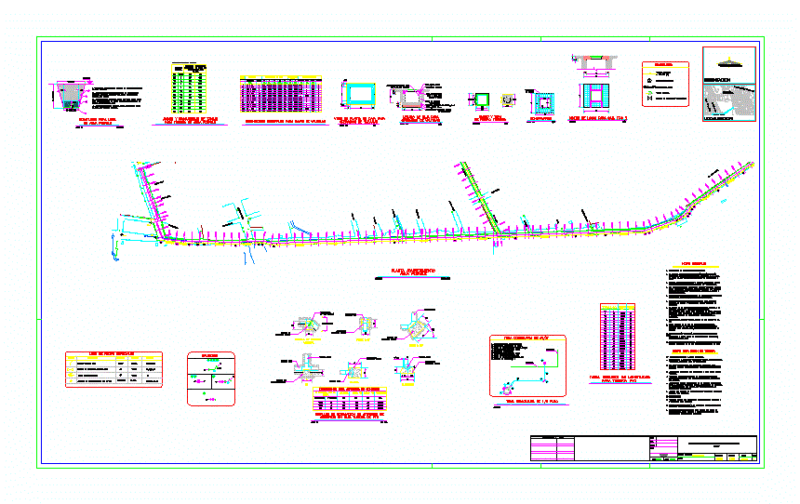 Red Water Provision DWG Full Project for AutoCAD