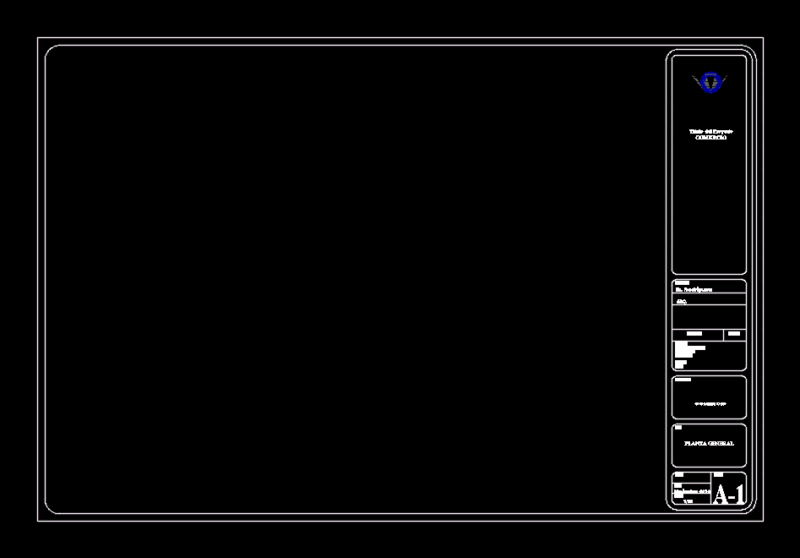 Rotulos DWG Block for AutoCAD