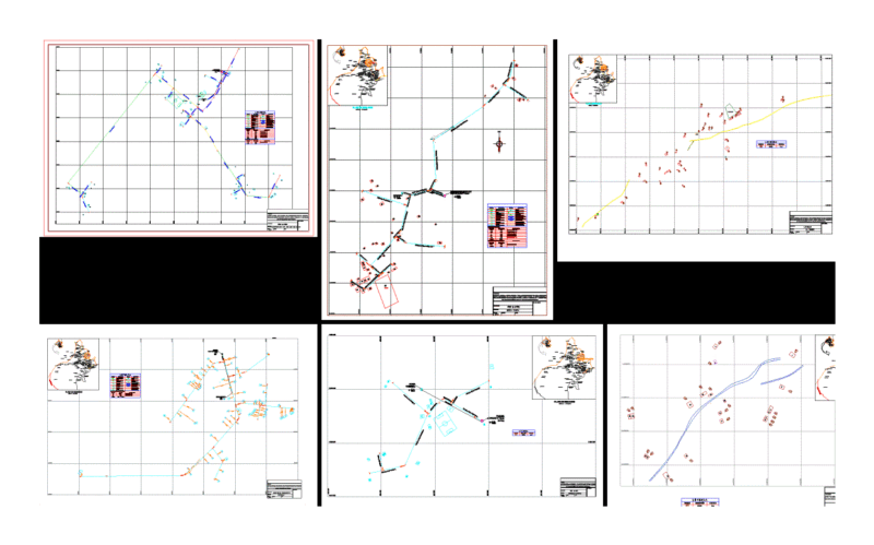 Rural Basic Sanitation DWG Full Project for AutoCAD