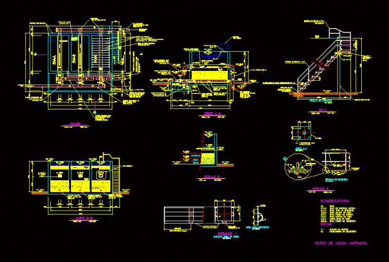 Sand Fitro Fina DWG Section for AutoCAD