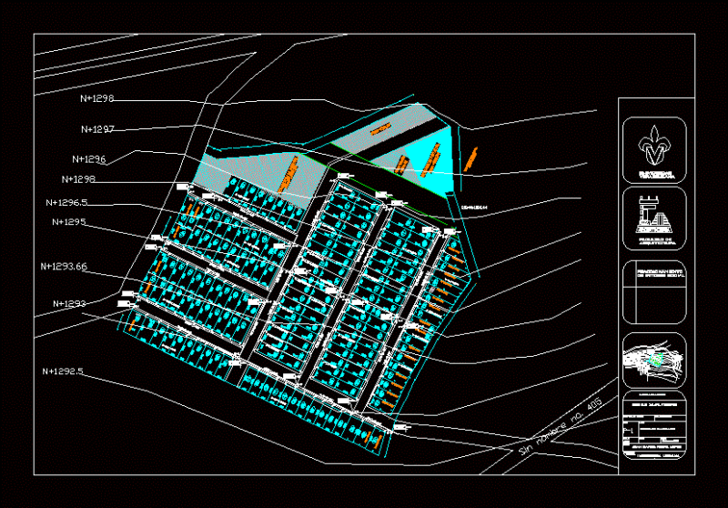 Sanitary Drainage Fractionation DWG Block for AutoCAD
