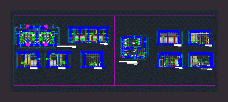 Sanitation Development DWG Detail for AutoCAD