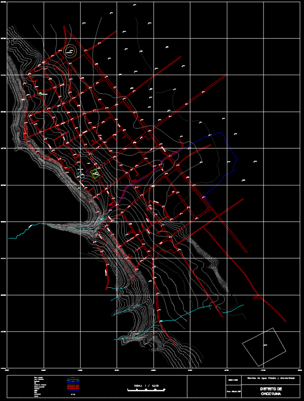 Sanitation Project DWG Full Project for AutoCAD