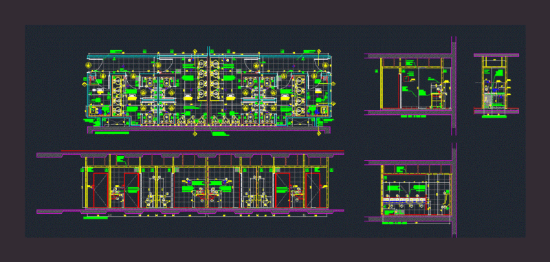 Sanitation Project DWG Full Project for AutoCAD
