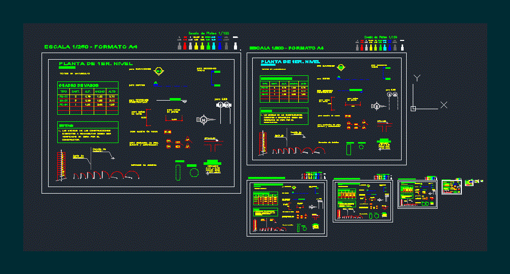 Scaled Drawing Template DWG Block For AutoCAD DesignsCAD