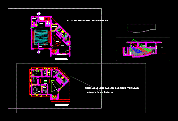 Aislamiento acustico pared en AutoCAD, CAD (74.22 KB)