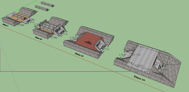 Sewage System 3D SKP Model for SketchUp