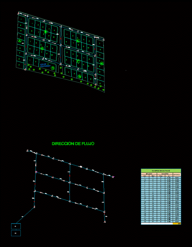 Sewerage System DWG Detail for AutoCAD