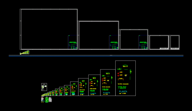 Sheet Format DWG Block for AutoCAD