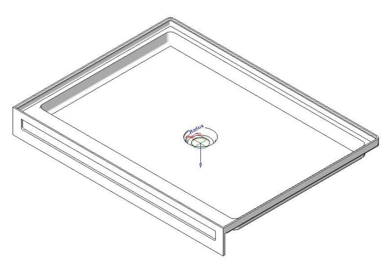 Shower 3D DWG Model for AutoCAD