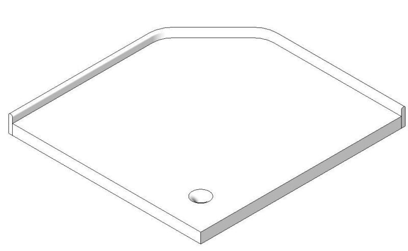 Shower 3D DWG Model for AutoCAD