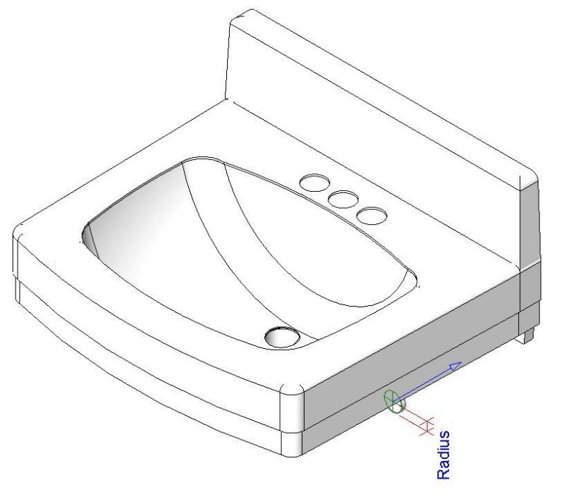 Sink 3D RFA Model