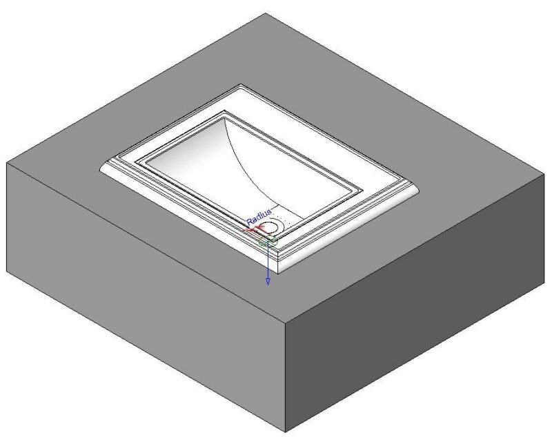 Sink 3D RFA Model