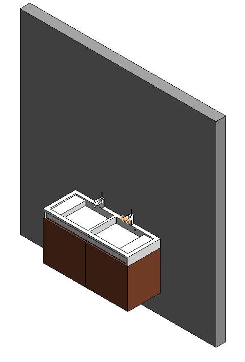 Sink With Cabinet 3D RFA Model