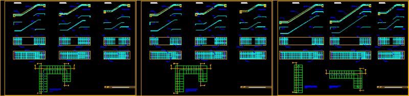 Slab Of Stairway DWG Block for AutoCAD