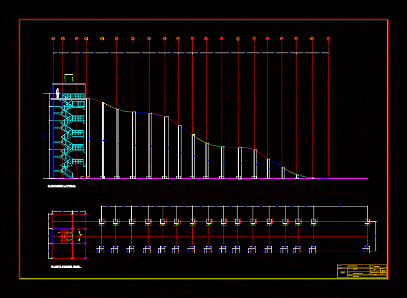 Slide Slip DWG Block for AutoCAD