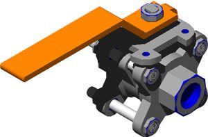 Spherical Valva 3D DWG Model for AutoCAD