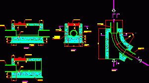 Spillway DWG Block for AutoCAD