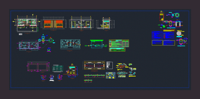 Sshh Hydraulic Systems DWG Block for AutoCAD