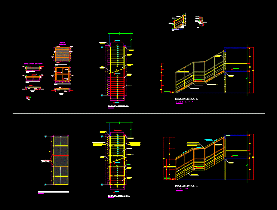 Stair Detail Dwg Plan For Autocad Designs Cad