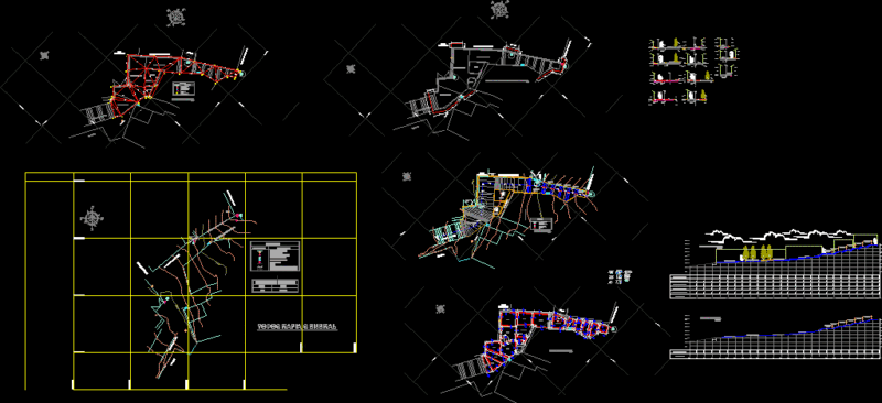 Staircase Was DWG Block for AutoCAD