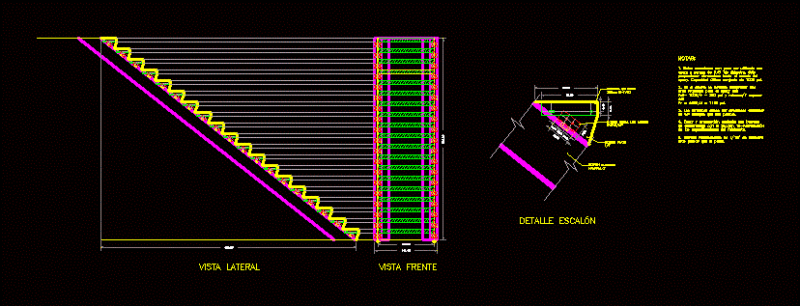 Stairs And Details DWG Detail for AutoCAD