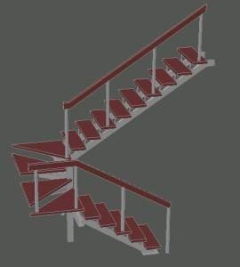 Stairs DWG Block for AutoCAD