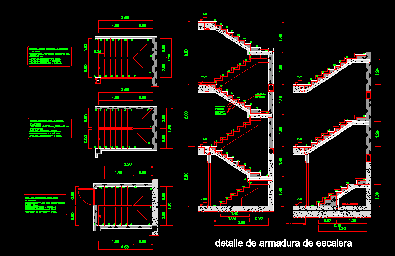 Stairs DWG Detail for AutoCAD  Designs CAD