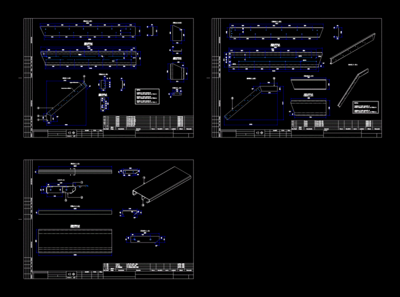 Stairs To Second Level DWG Detail for AutoCAD