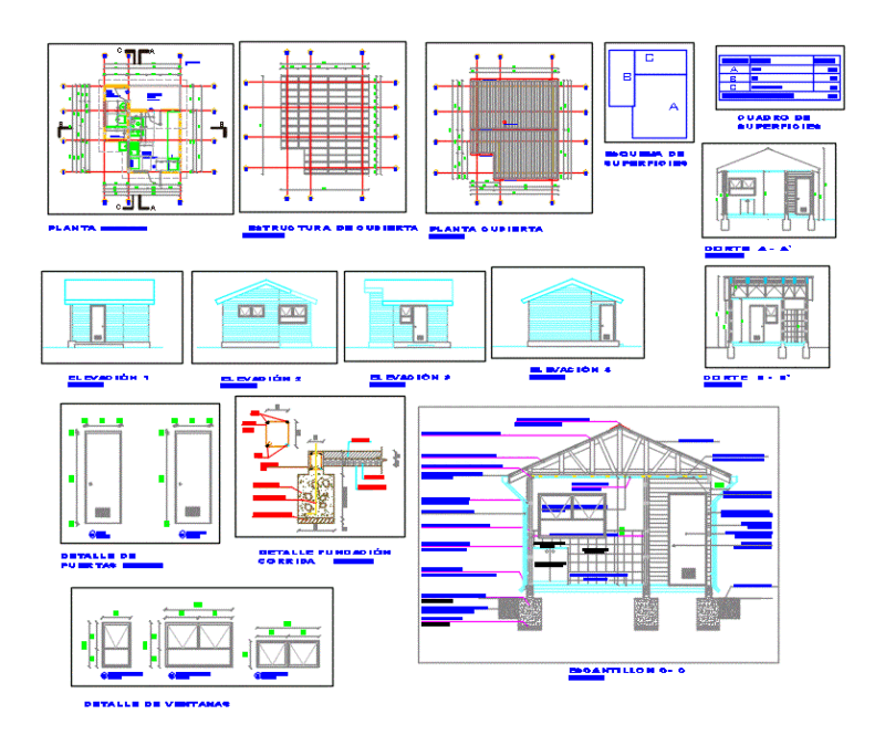 Stand DWG Block for AutoCAD
