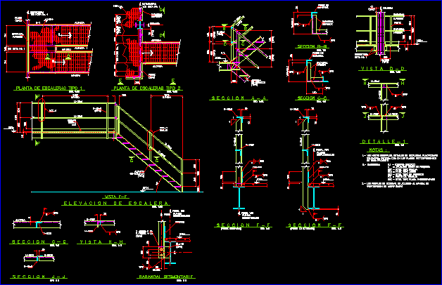 Steel Handrail DWG Block for AutoCAD • Designs CAD