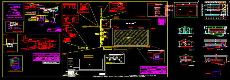 Swimming Pool DWG Block for AutoCAD