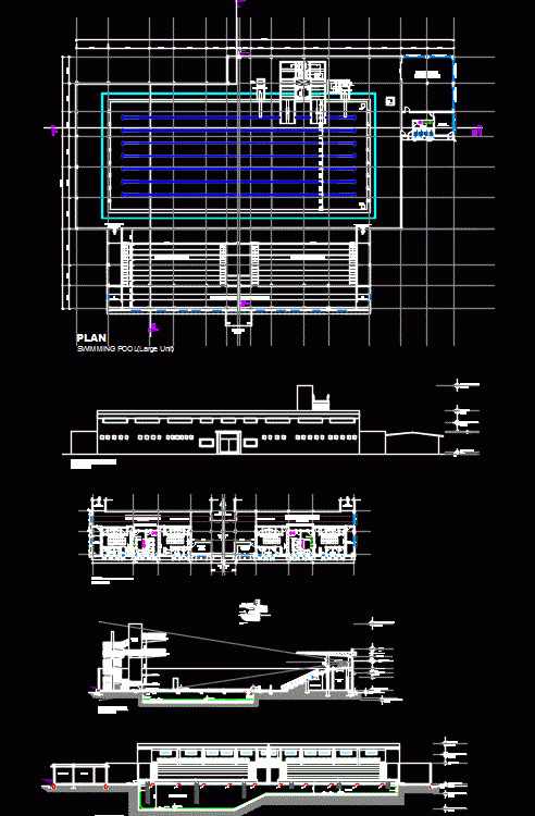 swimming pool dwg