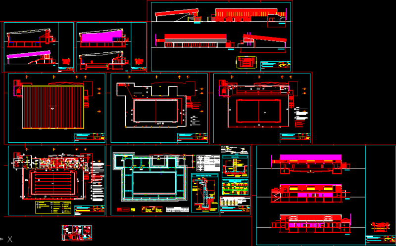 Swimming Pool Project DWG Full Project for AutoCAD