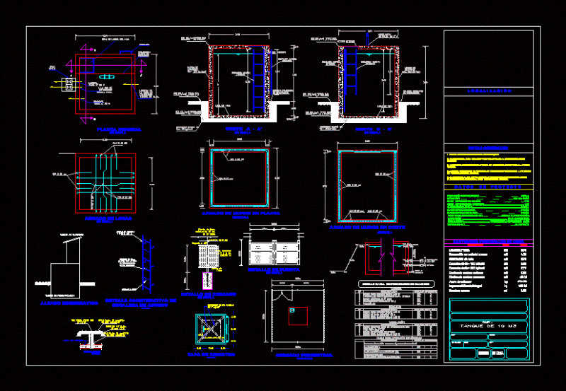 Tank 10 M3 DWG Block for AutoCAD