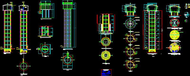 Tank High DWG Detail for AutoCAD