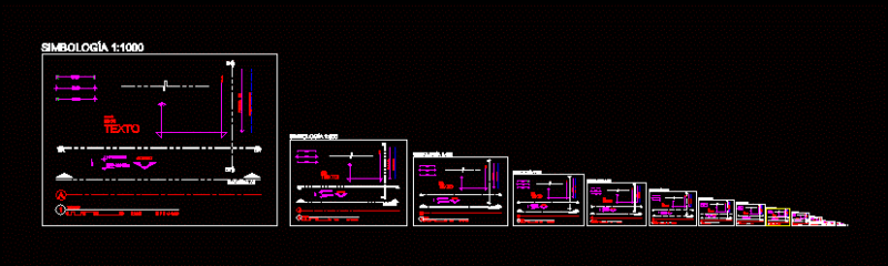 Technical Drawing – DWG Block for AutoCAD