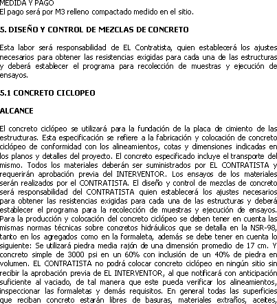 Technical Specifications Aqueduct DOC Word Document
