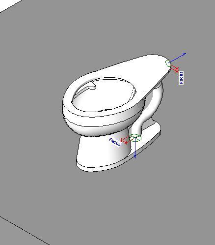 Toilet 3D DWG Model for AutoCAD • Designs CAD