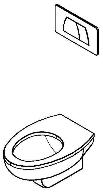 Toilet 3D RFA Model