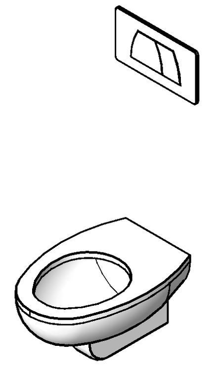 Toilet 3D RFA Model