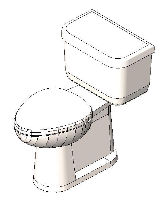 Toilet Bag 3D RFA Model
