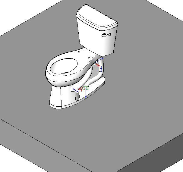 Toilet Bag 3D RFA Model