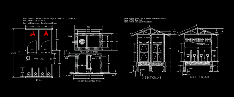 Toilet DWG Block for AutoCAD