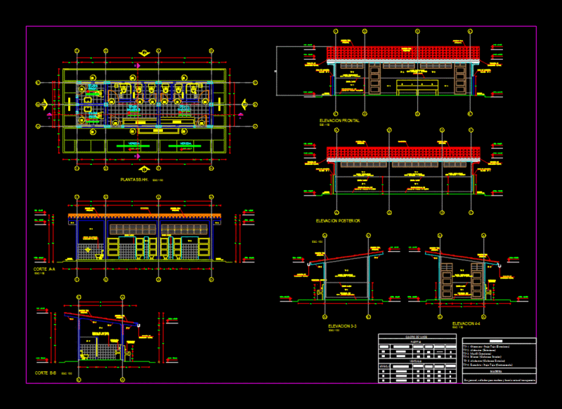 Toilets DWG Section for AutoCAD